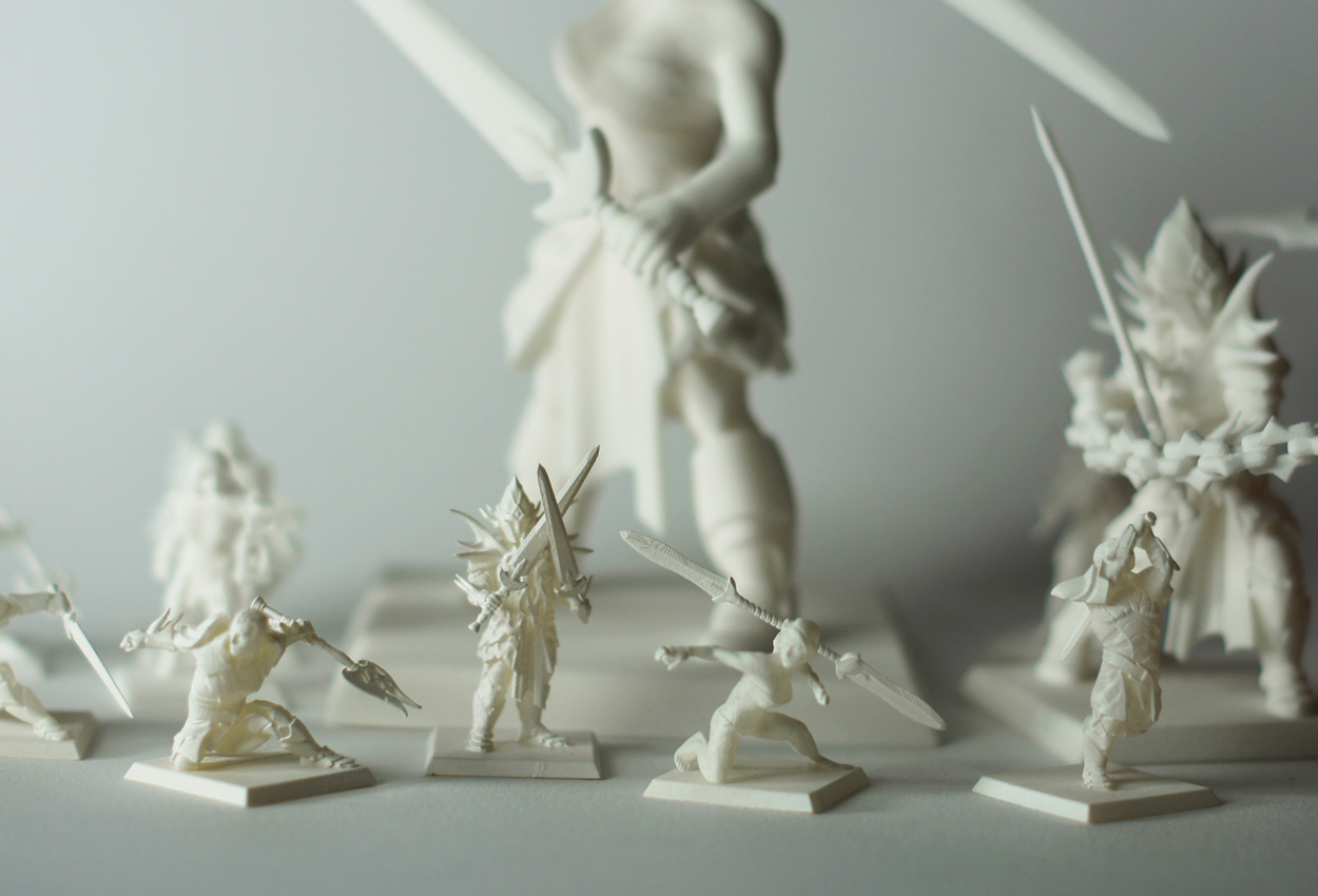 Hero Forge - Dramatic Lineup Unpainted